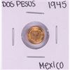 Image 1 : 1945 Mexico Dos Pesos Gold Coin