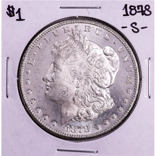 1878-S $1 Morgan Silver Dollar Coin