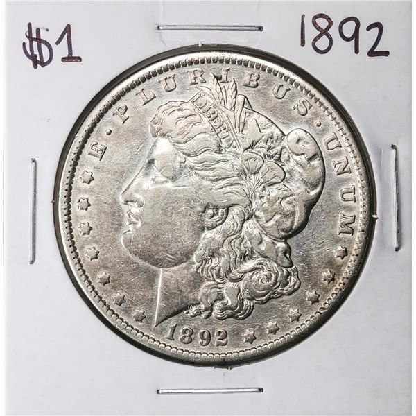 1892 $1 Morgan Silver Dollar Coin