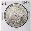 Image 1 : 1892 $1 Morgan Silver Dollar Coin