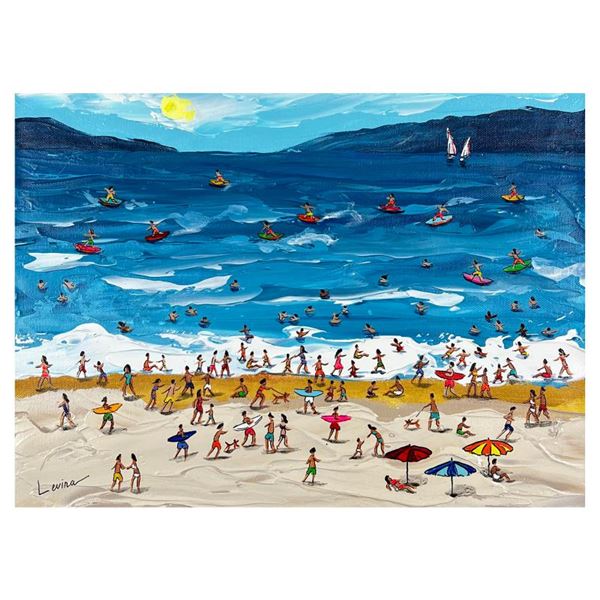 Lisa Levina Original Acrylic On Canvas