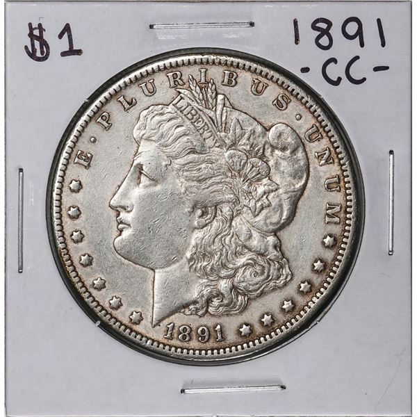 1891-CC $1 Morgan Silver Dollar Coin
