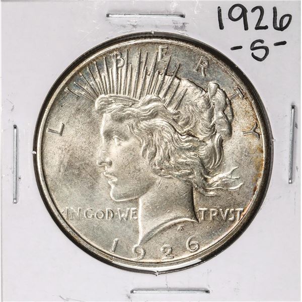 1926-S $1 Peace Silver Dollar Coin