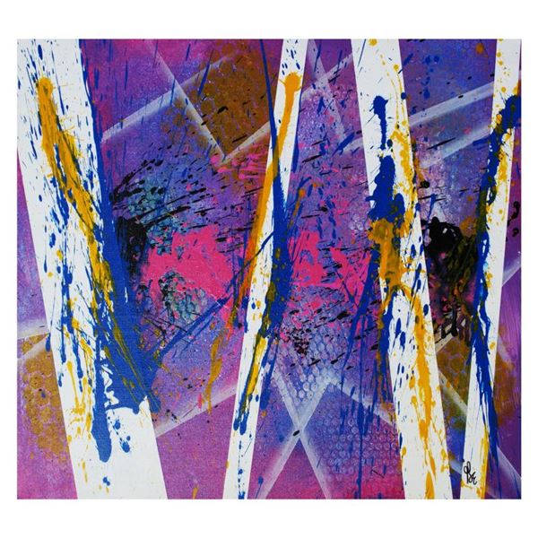 George Marlowe "Razz-Ma-Tazz" Original Acrylic On Canvas