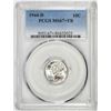 Image 1 : 1944-D Mercury Dime Coin PCGS MS67+FB