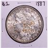 Image 1 : 1887 $1 Morgan Silver Dollar Coin