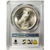 Image 2 : 1923 $1 Peace Silver Dollar Coin PCGS MS63