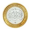 Image 2 : .999 Silver Golden Nugget Las Vegas, Nevada $10 Limited Edition Casino Gaming Token
