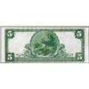 Image 2 : 1902 $5 The First Huntington NB Huntington, WV CH# 3106 National Currency Note