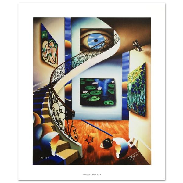 Ferjo "Eye Of A Master" Limited Edition Giclee On Canvas