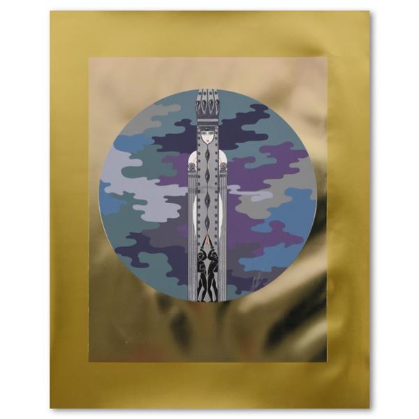 Erte "L'Indifference" Limited Edition Serigraph On Paper