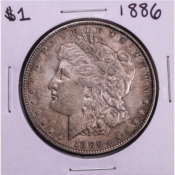 1886 $1 Morgan Silver Dollar Coin