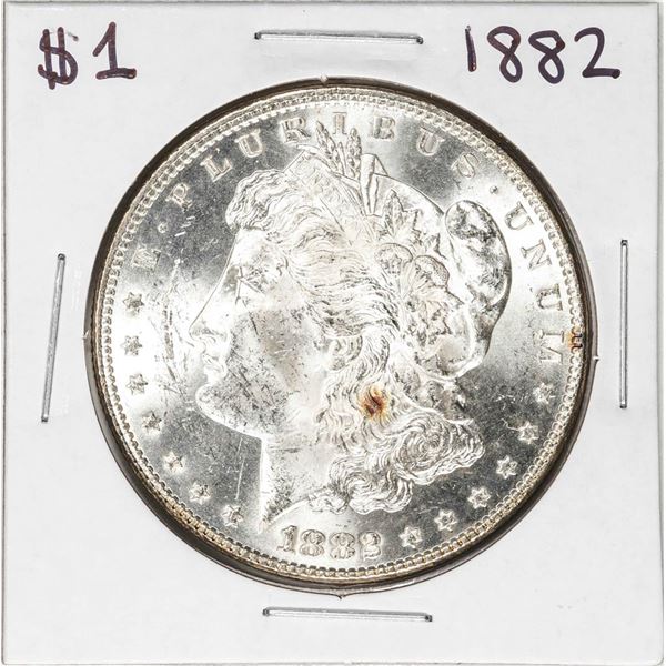 1882 $1 Morgan Silver Dollar Coin