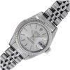 Image 2 : Rolex Ladies Stainless Steel Silver Oyster Perpetual Datejust With Box Booklets