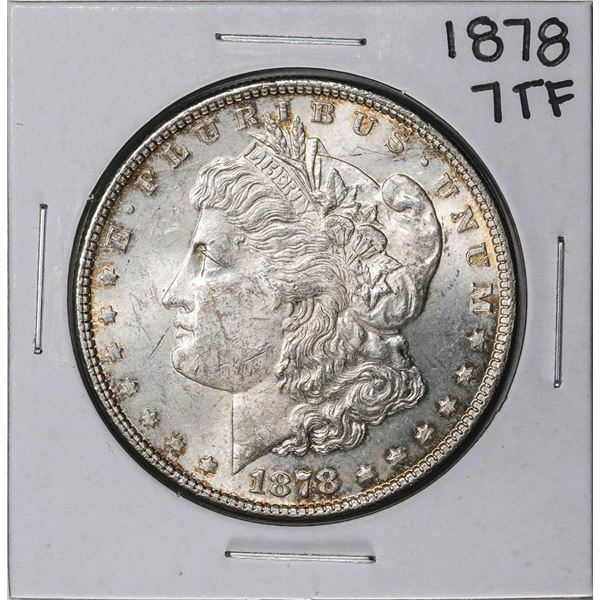 1878 7TF $1 Morgan Silver Dollar Coin