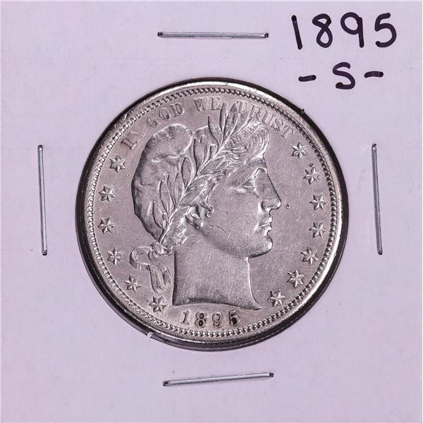 1895-S Barber Half Dollar Coin
