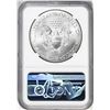 Image 2 : 2020(W) $1 American Silver Eagle Coin NGC MS70 West Point Mint