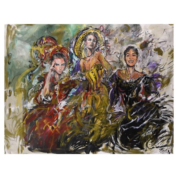 Marta Wiley Original Mixed Media On Canvas