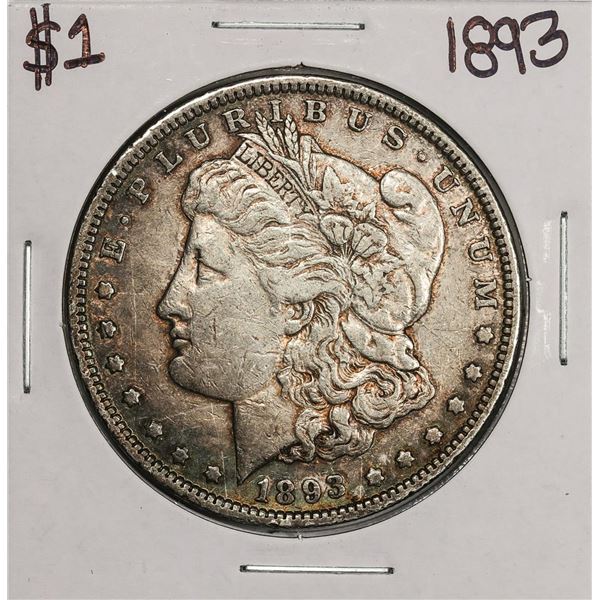 1893 $1 Morgan Silver Dollar Coin