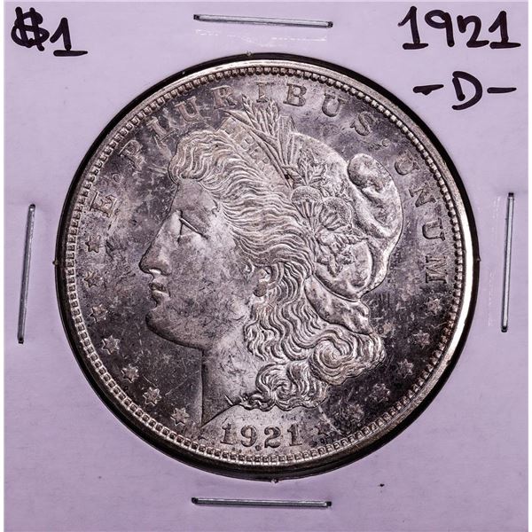 1921-D $1 Morgan Silver Dollar Coin