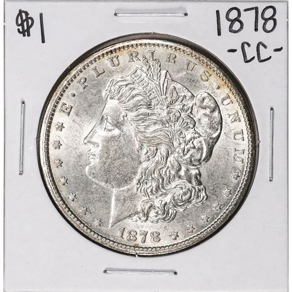 1878-CC $1 Morgan Silver Dollar Coin