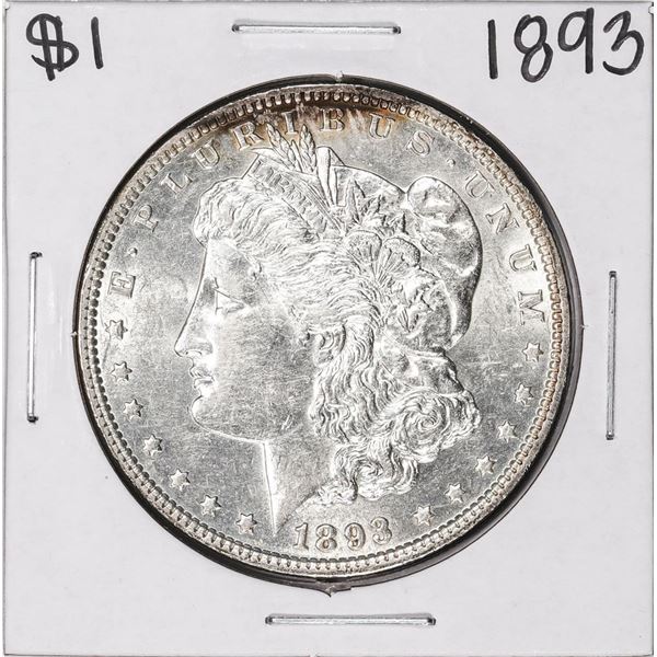 1893 $1 Morgan Silver Dollar Coin