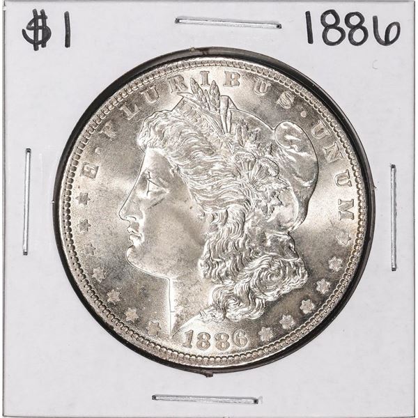 1886 $1 Morgan Silver Dollar Coin