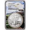 Image 1 : 2020 $1 American Silver Eagle Coin NGC MS70 First Day of Issue