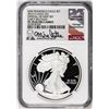 Image 1 : 2012-S $1 Proof American Silver Eagle Coin NGC PF70 Ultra Cameo ER Castle Signature