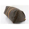 Image 3 : Louis Vuitton Brown Monogram Canvas Leather Keepall 50 cm Duffle Bag Luggage