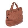 Image 2 : Chanel Brown Calfskin CC Chain Hobo Bag