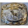 Image 3 : Idaho Wild Sheep Foundation Lifetime Membership, 2023 Banquet Belt Buckle and 128 Qt Cordova Cooler