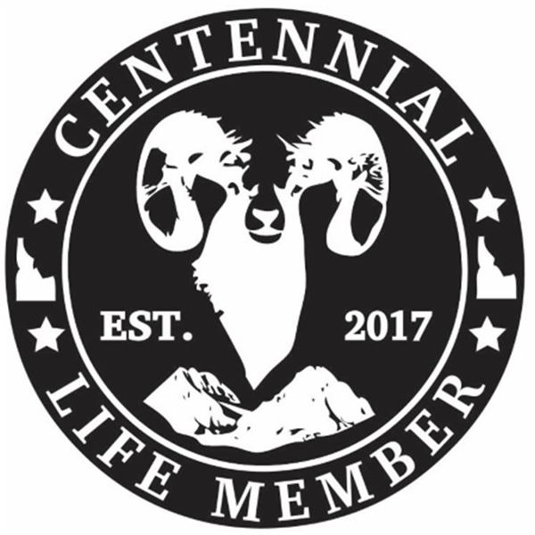 Idaho Wild Sheep Foundation Centennial Membership, Plaque, YETI and Jacket