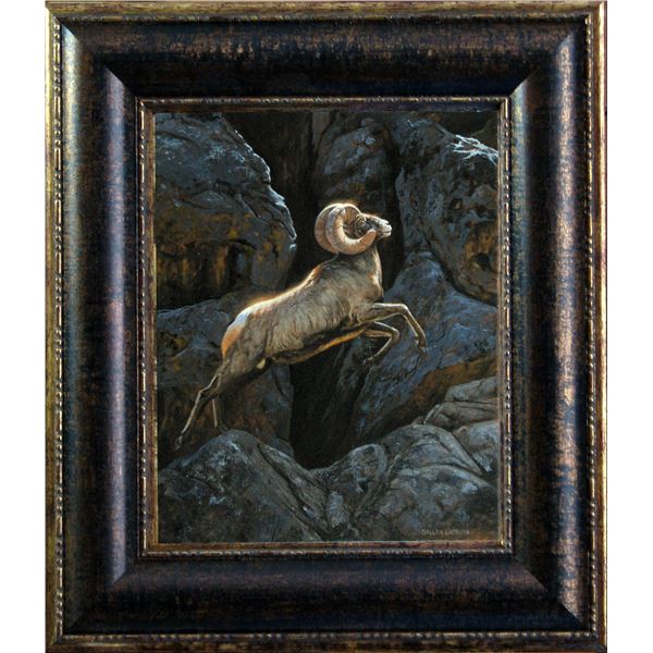 Dallen Lambson Original Oil Painting 'Rock Star'