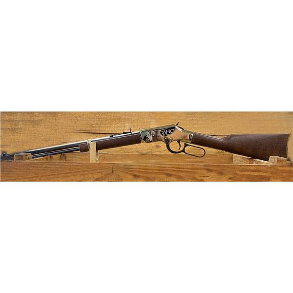 Henry .22 Mag Golden Boy Rifle with Idaho Wild Sheep Foundation Logo