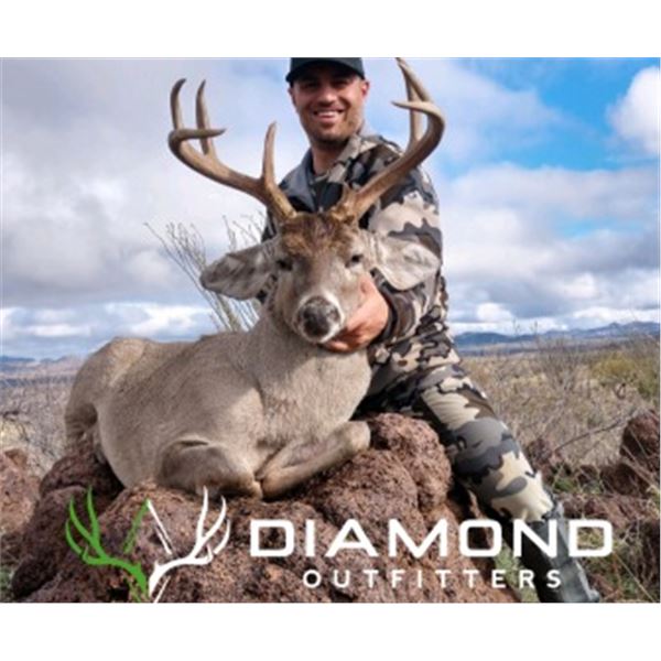 Muzzleloader Coues Deer and Mountain Lion Hunt for Two Hunters with Diamond Outfitters