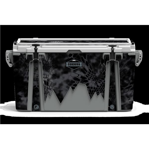 Cordova 128 Quart Cooler with Kryptek Typhon Wrap and Mystery Kryptek Gear