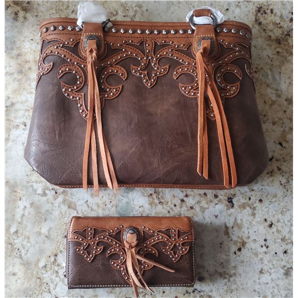 Women's Leather Purse and Wallet