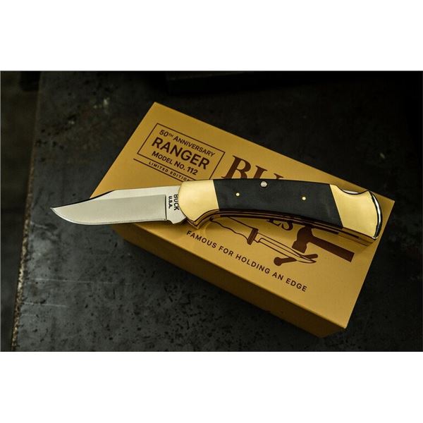 Buck Knives 50th Anniversary Limited Edition Ranger 112