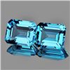 Image 1 : Natural Sky Blue Topaz Pair [Flawless-VVS]