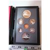 Image 2 : (7) Royal Canadian Mint 1986 Coins in Case