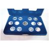 Image 2 : Set of Royal Canadian Mint 1992 125 Canada Day Collection w/ Case and Certificates