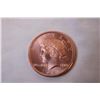 Image 2 : 1921 Liberty Coin Copper .999 Fine (one Dollar) (Not Magnetic)