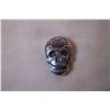 Image 2 : 2 oz Silver Painted Skull (Not Magnetic) - Cannot Guarantee Authenticity