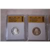 Image 2 : (4)Proof Washington Quarters (2000/2004/2006/2007) (Not Magnetic)