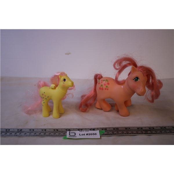 (2) My Little Ponies - Adult + Baby