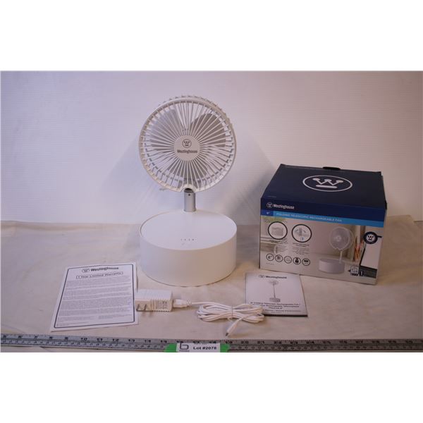 Westinghouse Telescopic Rechargeable Fan