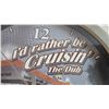 Image 2 : I'd Rather Be Cruisin The Dub Wall Clock - Broken Glass