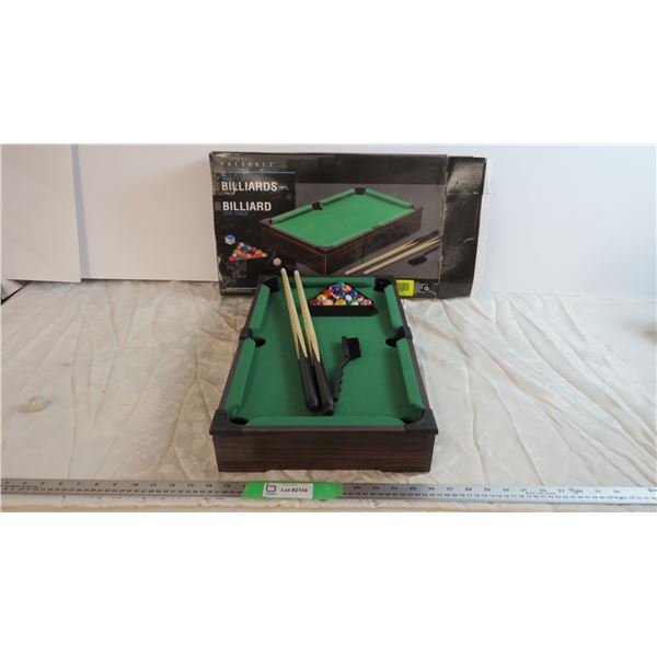 Table Top Billiards game