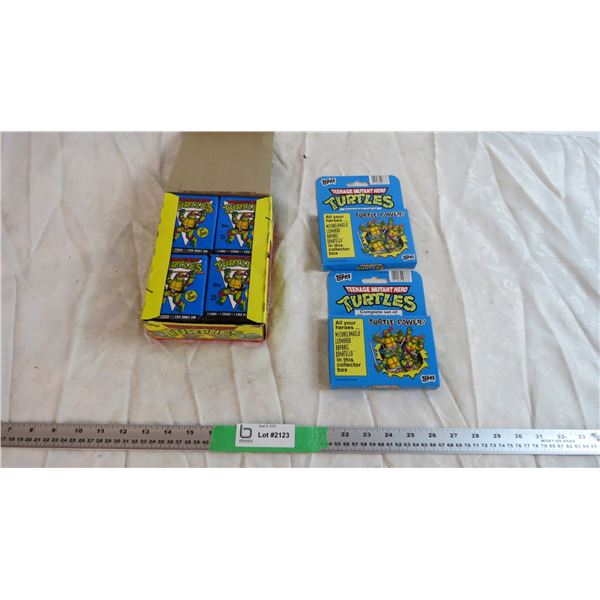 2X THE BID PRICE - TMNT collector Cards